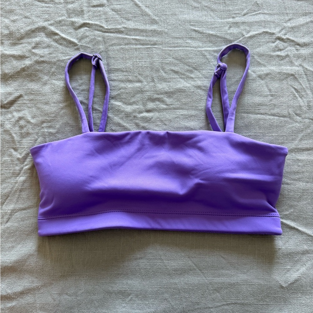 NEW Vitality Pulse Bandeau Bra - Neon Lilac